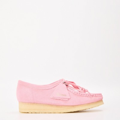 дамски,обувки,clarks,originals,women,s,wallabee,moc,toe,formal,shoes,candy,pink