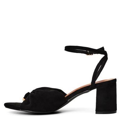 сандали,дамски,обувки,wheres,that,from,where’s,block,heel,ruched,buckle,sandal,black,suede