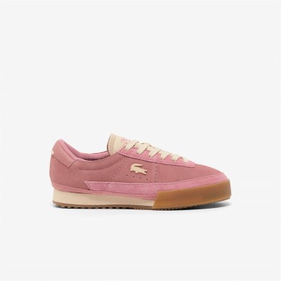 маратонки,lacoste,women's,aura,suede,low,top,trainers,pink,gum