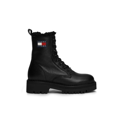 обувки,дамски,боти,tommy,jeans,boots,black