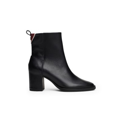 дамски,боти,tommy,hilfiger,ankle,boot,mid,wrapped,lthr,heel,black