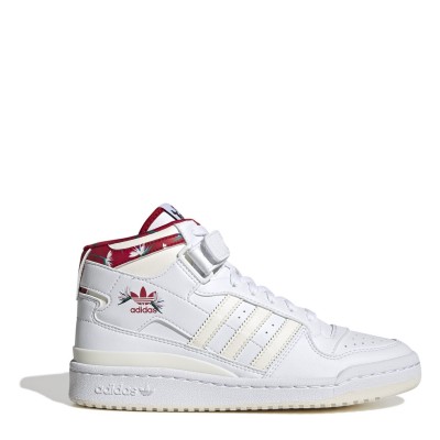 маратонки,adidas,originals,women's,forum,mid,high,top,trainers,white