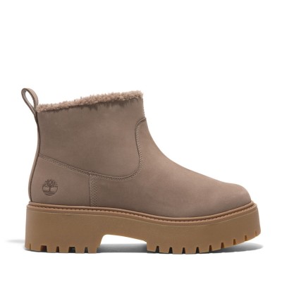 дамски,боти,timberland,women's,stone,street,mid,warm,lined,flat,ankle,boot,taupe,nubuck