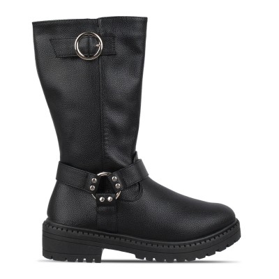 be,you,faux,leather,biker,boot,black
