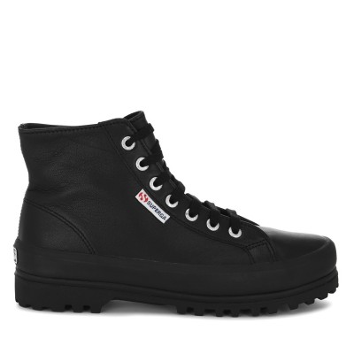 обувки,мъжки,високи,кецове,мъжки,маратонки,superga,alpina,nappa,boots,full,black