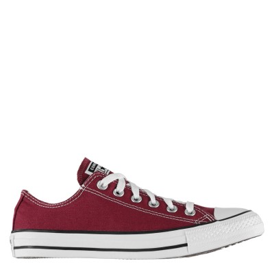 маратонки,мъжки,маратонки,converse,chuck,ox,canvas,trainers,maroon,607