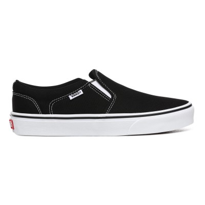 мъжки,маратонки,vans,asher,slip,on,black,white