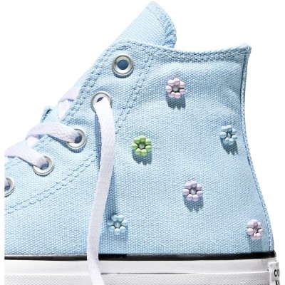 converse,women's,canvas,high,top,trainers,lght,blue,egret