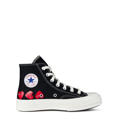 високи,кецове,comme,des,garcons,play,multi,heart,high,top,black