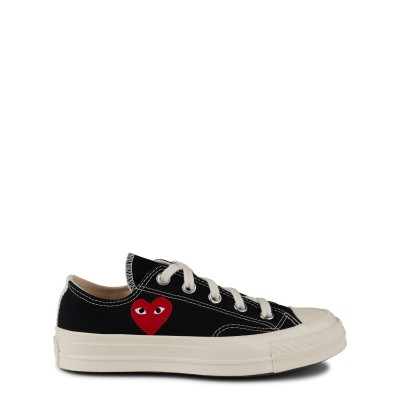 маратонки,маратонки,за,училище,ученически,обувки,comme,des,garcons,play,x,converse,chuck,70,peeping,heart,low,trainers,black,1