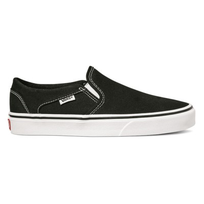 дамски,маратонки,дамски,обувки,дамски,маратонки,vans,asher,slip,on,canvas,trainers,womens,black,white