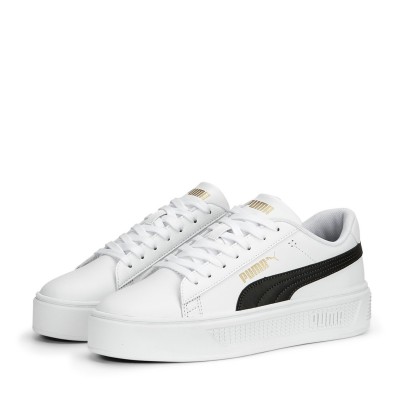 дамски,маратонки,разпродажба,puma,дамски,маратонки,puma,smash,platform,v3,low,top,trainers,womens,wht,blk,gold