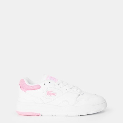 дамски,маратонки,lacoste,women,s,lineshot,casual,low,top,trainers,wht,lt,pnk