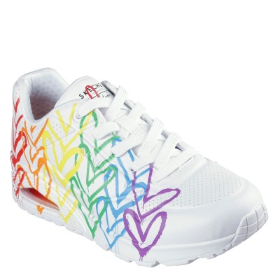 маратонки,дамски,маратонки,skechers,women's,goldcrown,mylar,embroidery,low,top,trainers,white,mutli
