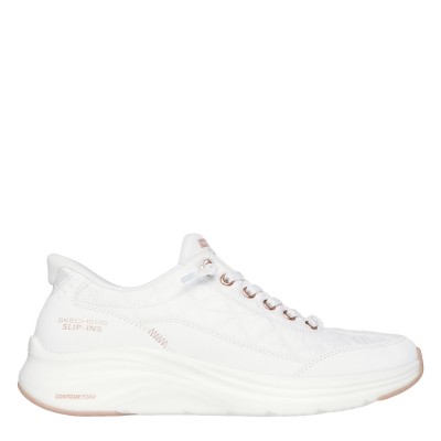 дамски,маратонки,дамски,маратонки,skechers,contour,foam,runners,womens,white,rosegold