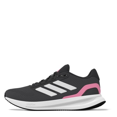 разпродажба,adidas,adidas,runfalcon,5,womens,trainers,dark,grey,pink