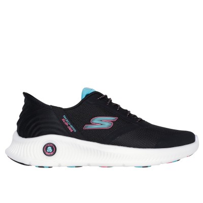 дамски,маратонки,skechers,bungee,slip,ins,blk,multi