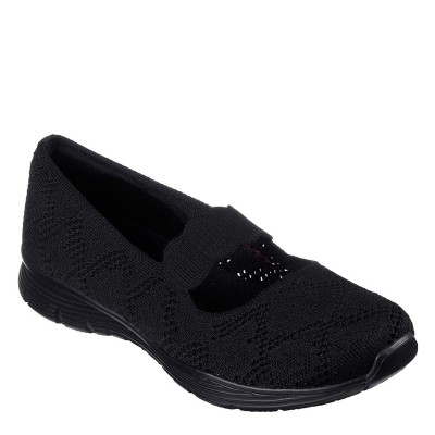 разпродажба,skechers,дамски,маратонки,skechers,seager,casual,party,blk,knt
