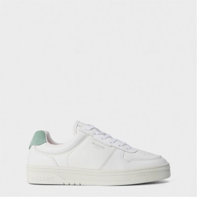 маратонки,mallet,women's,bentham,court,low,top,trainers,white,mint,grn