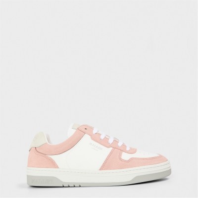 маратонки,mallet,women's,bentham,court,low,top,trainers,white,light,pnk