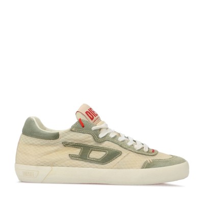 маратонки,diesel,women's,low,top,trainers,antique,white