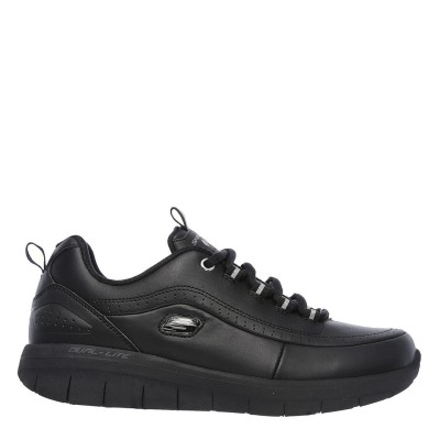 дамски,маратонки,кецове,за,училище,дамски,маратонки,skechers,elite,status,ladies,trainers,black