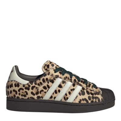 adidas,originals,women's,superstar,ii,superstar,low,top,trainers,drk,brwn,ivry