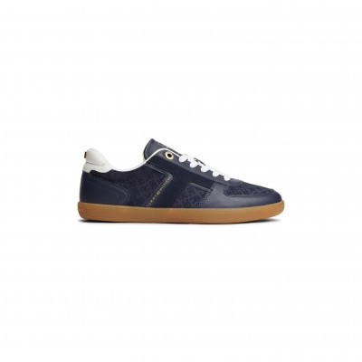 дамски,маратонки,tommy,hilfiger,women,s,tribeca,lo,leather,low,top,trainers,space,blue