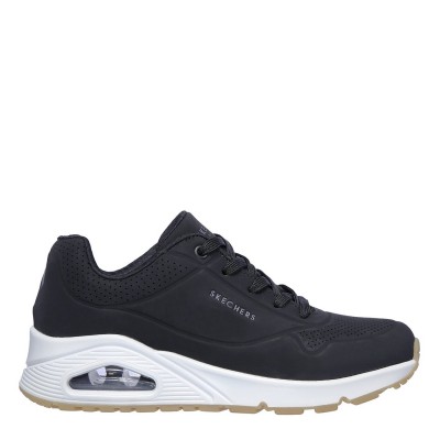 дамски,маратонки,дамски,маратонки,skechers,uno,stand,on,air,trainers,womens,black,white