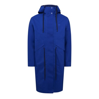 яке,дамски,якета,и,палта,lacoste,long,hooded,water,resistant,parka,jacket,blue