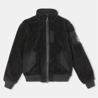 детски,3/4,панталони,cp,company,kids',polar,fleece,teddy,coat,black,60100