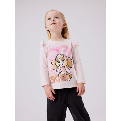 фланелка,с,дълъг,ръкав,детски,тениски,name,it,paw,patrol,long,sleeve,top,festival,bloom