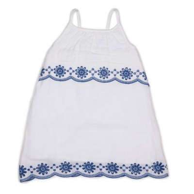 рокля,детски,поли,и,рокли,be,you,kids,embroidered,mini,dress,white,blue
