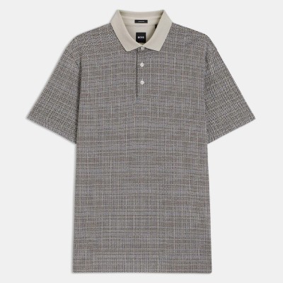 блуза,с,яка,мъжки,тениски,boss,h,parris,102,mercerised,cotton,polo,shirt,white