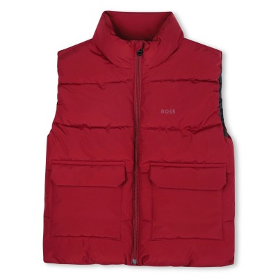елек,детски,облекла,boss,boss,padded,gilet,in54,red