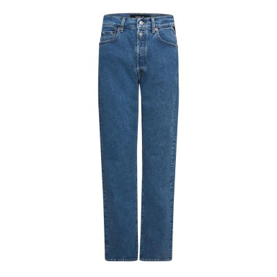 дънки,дамски,дънки,replay,9zero1,straight,fit,jeans,blue