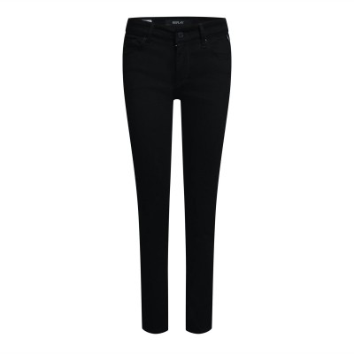 дънки,дамски,дънки,replay,new,luz,skinny,fit,jeans,black