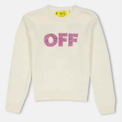 плетена,блуза,детски,3/4,панталони,off,white,kids',logo,soft,knitted,top,cream,pnk,033c