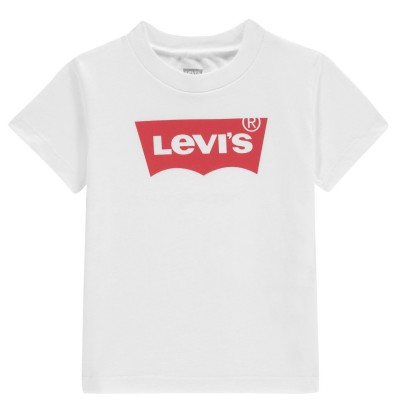 тениска,детски,облекла,levis,1st,batwing,logo,t,shirt,white,001