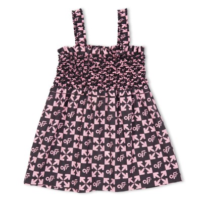 юношеска,рокля,детски,облекла,off,white,smock,dress,juniors,black,pink
