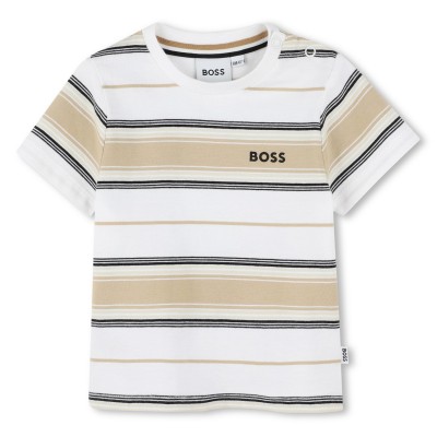 детска,тениска,детски,облекла,boss,stripe,t,shirt,infants,sand,249