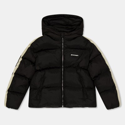 детско,яке,palm,angels,unisex,kids,logo,water,resistant,short,puffer,jacket,black,1003