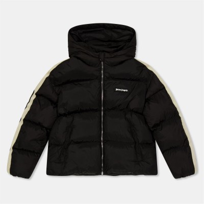 яке,детски,3/4,панталони,palm,angels,kids',short,puffer,jacket,black,1003