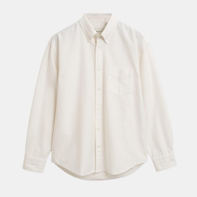 gant,rel,heritage,oxford,shirt,cream
