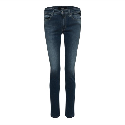 дънки,дамски,дънки,replay,new,luz,skinny,fit,jeans,blue