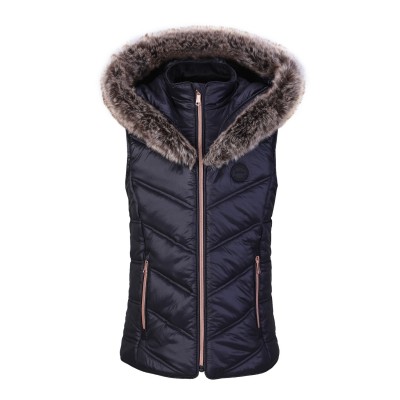 юношески,елек,дрехи,за,училище,разпродажба,firetrap,детски,якета,и,палта,firetrap,faux,fur,gilet,juniors,black