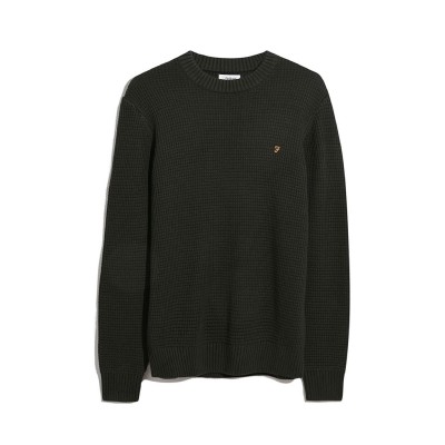 блуза,облекла,на,разпродажба,мъжки,блузи,farah,foraker,crewneck,sweater,black