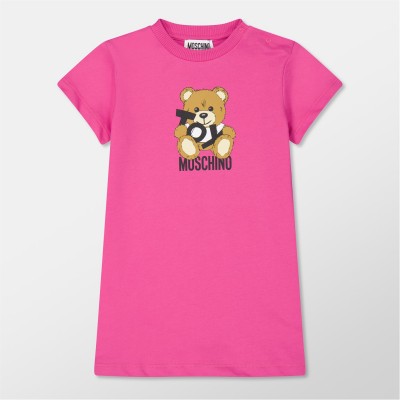 рокля,детски,3/4,панталони,moschino,toy,bear,sweatshirt,dress,azalea,50533