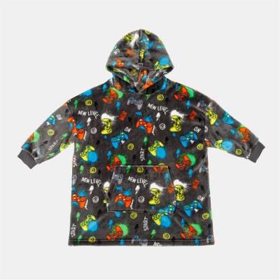 детски,суичър,детски,облекла,star,snuggle,hoodie,game,pattern,junior,boys,game