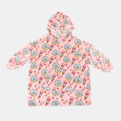 детски,суичър,детски,облекла,star,snuggle,hoodie,ice,cream,pattern,junior,girls,ice,cream